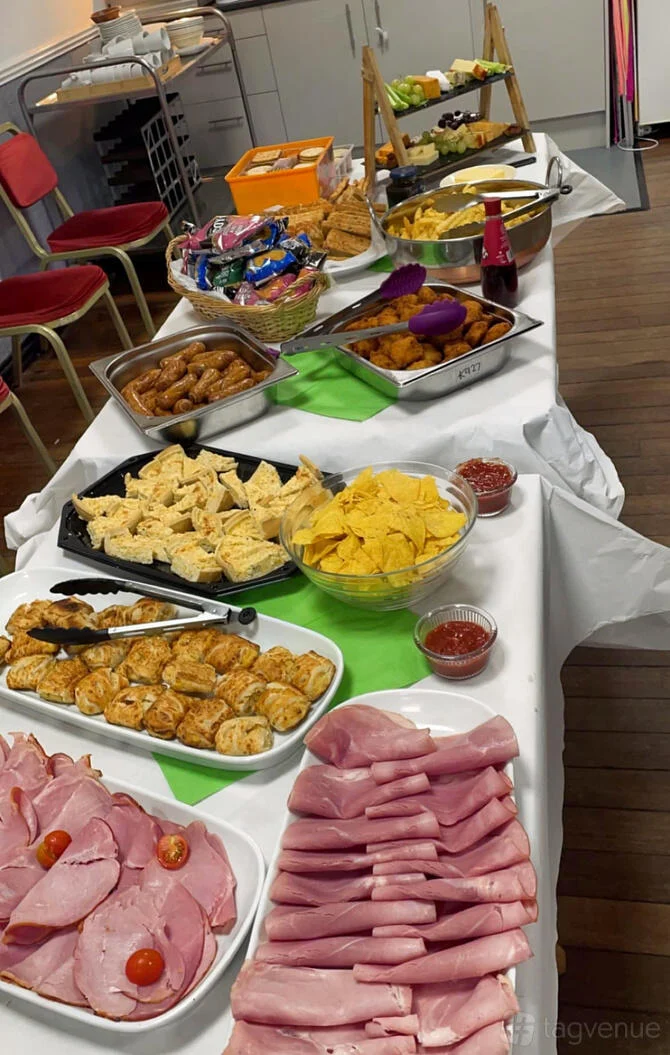 Catering available at Manc Venues